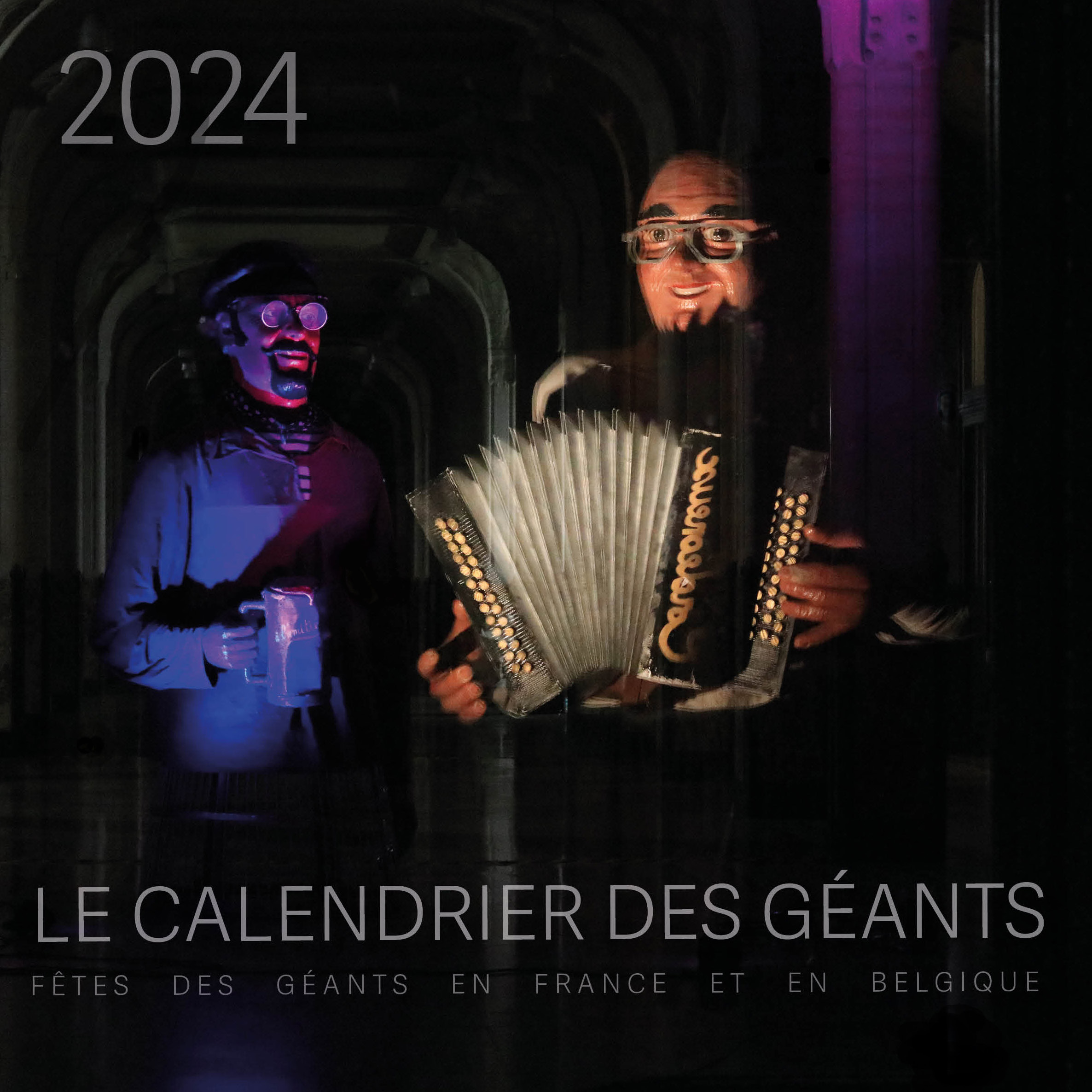 Calendrier des géants 2024 Cover