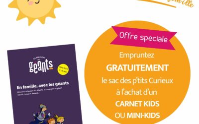 Le sac des P’tits curieux, votre compagnon des vacances